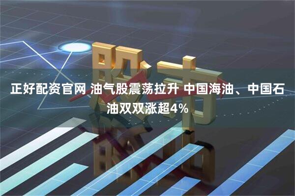 正好配资官网 油气股震荡拉升 中国海油、中国石油双双涨超4%