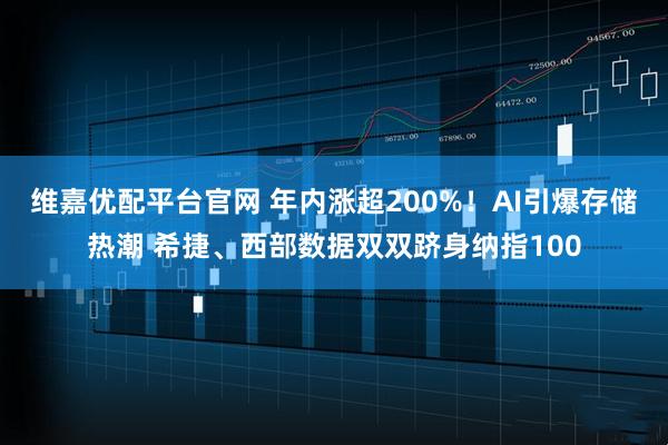 维嘉优配平台官网 年内涨超200%！AI引爆存储热潮 希捷、西部数据双双跻身纳指100